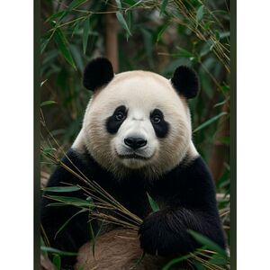 Large Custom Fridge Magnet Panda Home Kitchen Decor